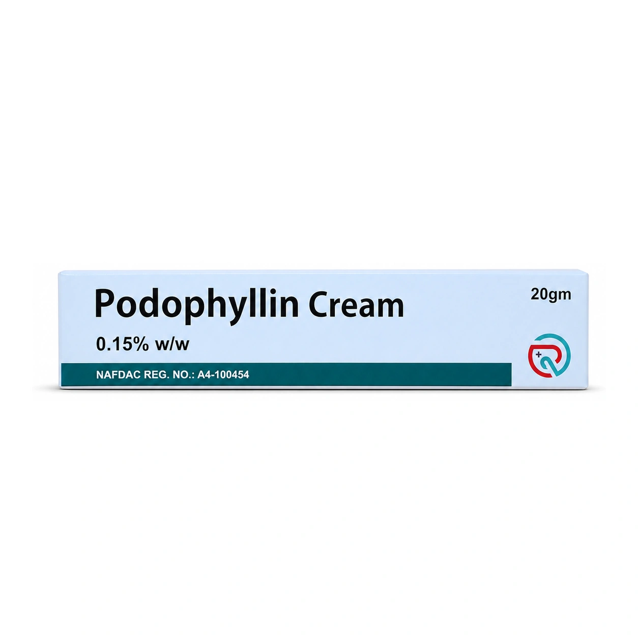 Podophyllin Podophyllotoxin 0.15% w/w Topical Cream 20 g