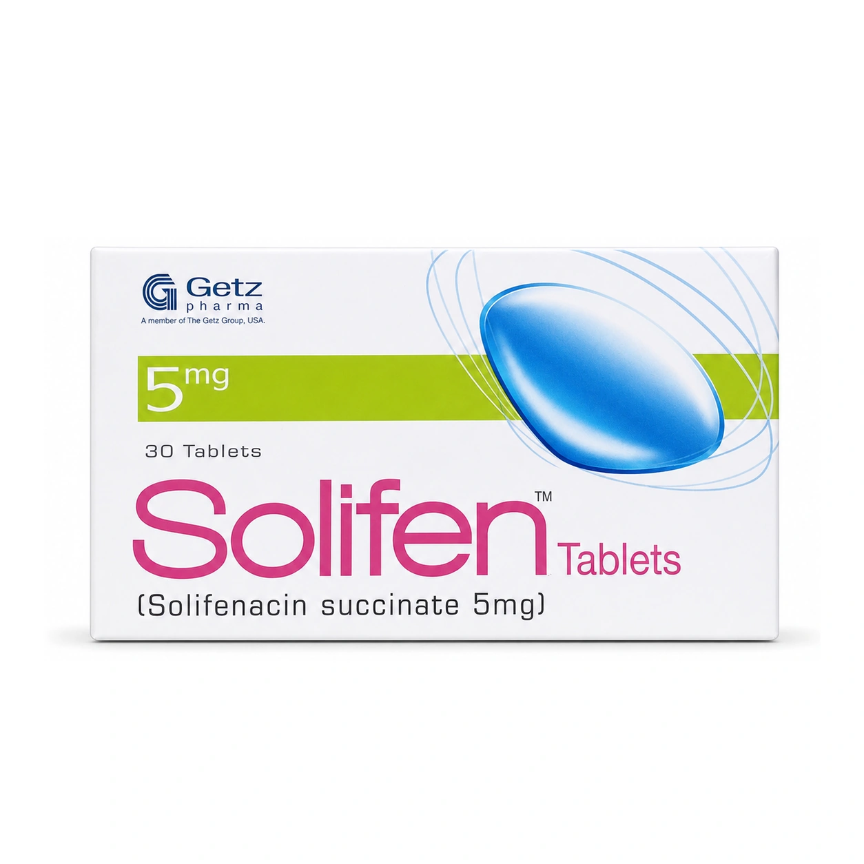 Solifen Solifenacin Succinate 5 mg Film-Coated Tablets x 30 Tablets