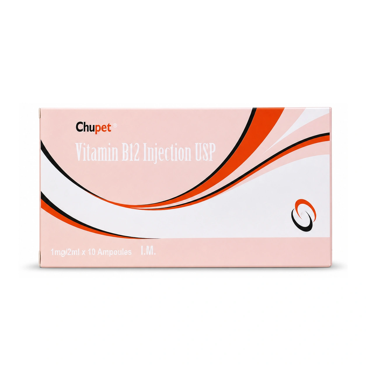 Chupet Vitamin B12 Cyanocobalamin Injection 1 mg/2 ml x 10 ampoules