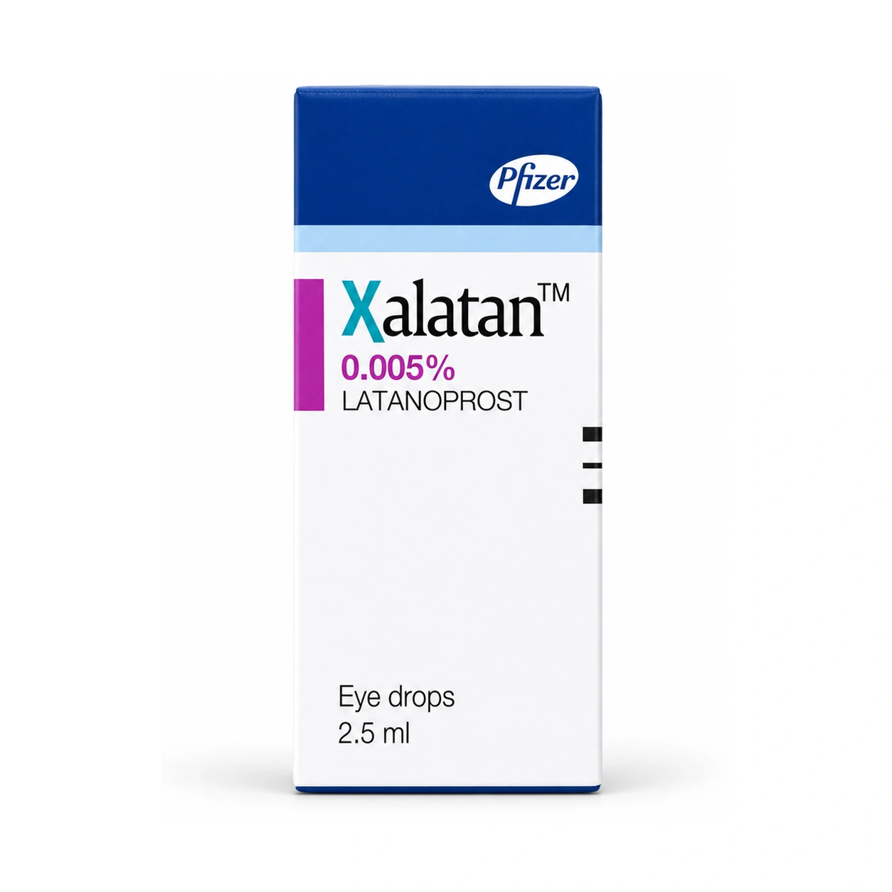Xalatan Latanoprost Ophthalmic Solution 0.005% Eye Drops 2.5 ml