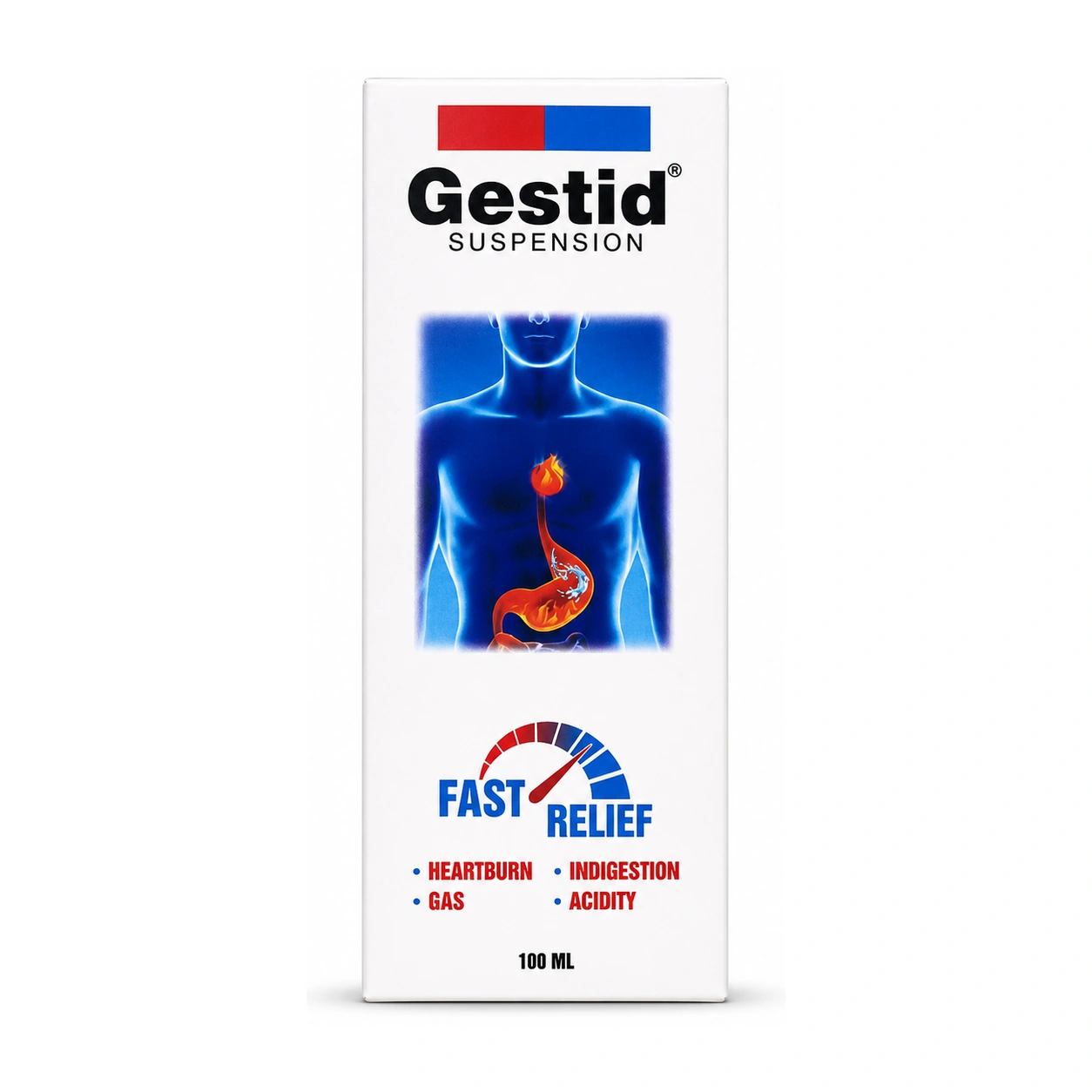 Gestid Antacid Suspension 100 ml Oral Suspension