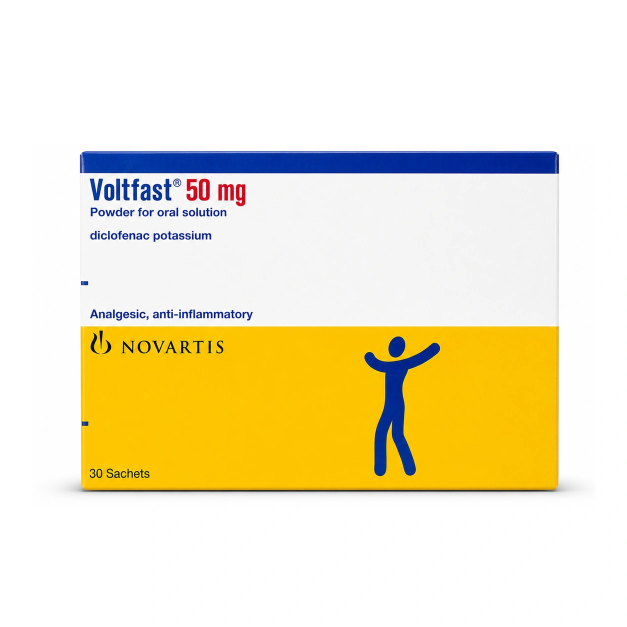 Voltfast Diclofenac Potassium 50 mg Powder for Oral Solution x 30 sachets