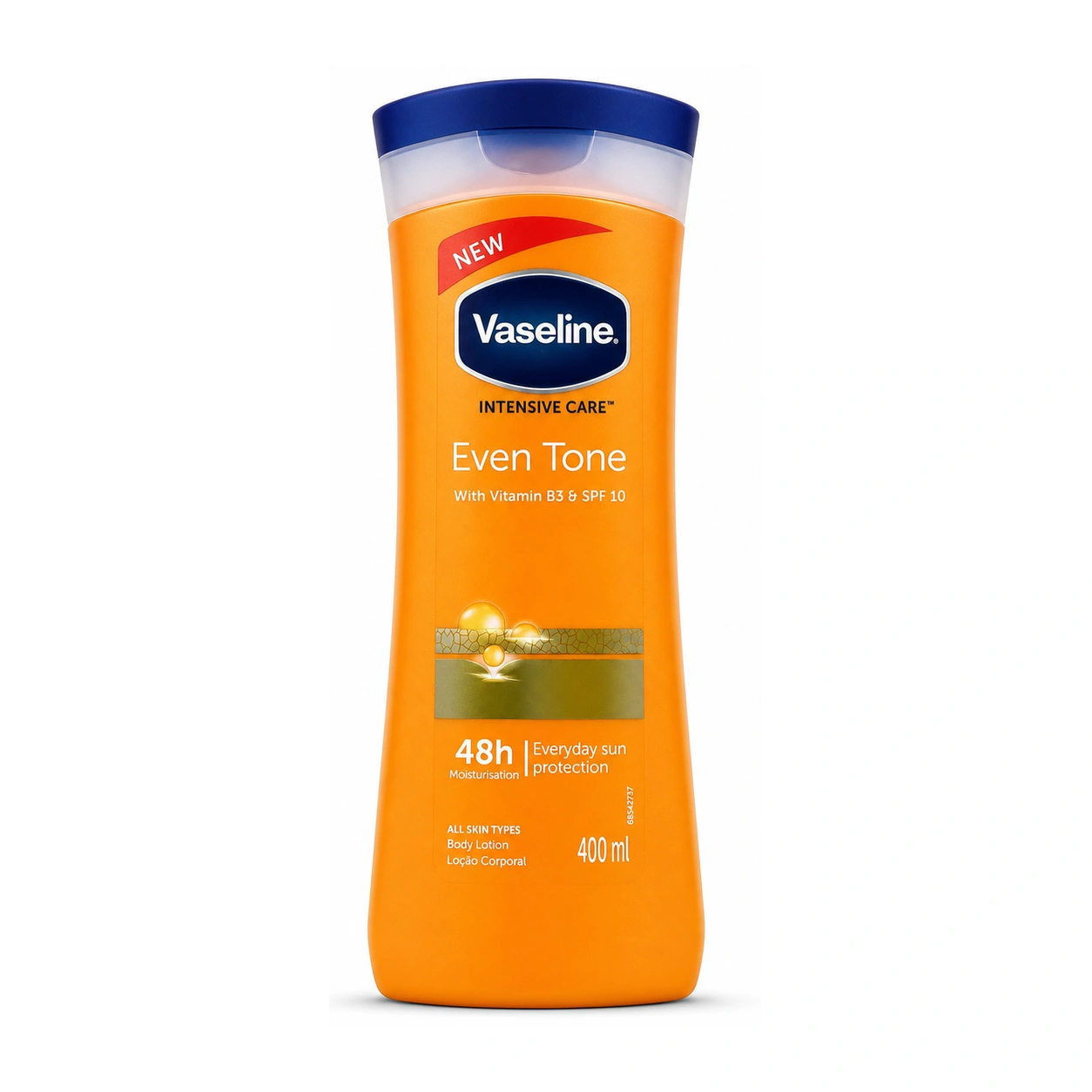 Vaseline Intensive Care Even Tone Body Lotion with Vitamin B3 & SPF 10 400 ml
