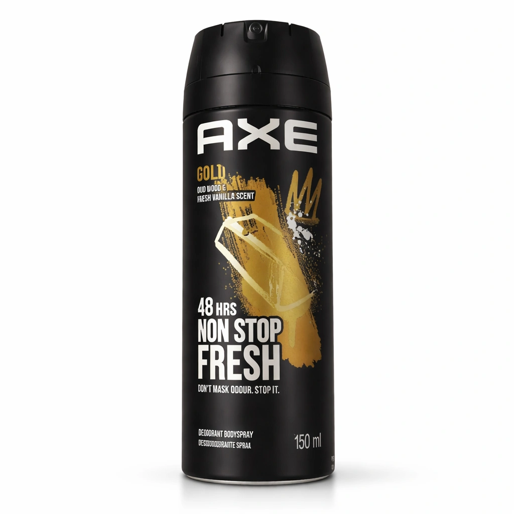 AXE Gold Oud Wood & Dark Vanilla Deodorant Body Spray 150 ml