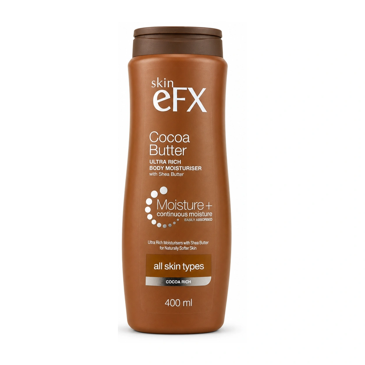 Skin eFX Cocoa Butter Ultra Rich Body Moisturiser with Shea Butter 400 ml