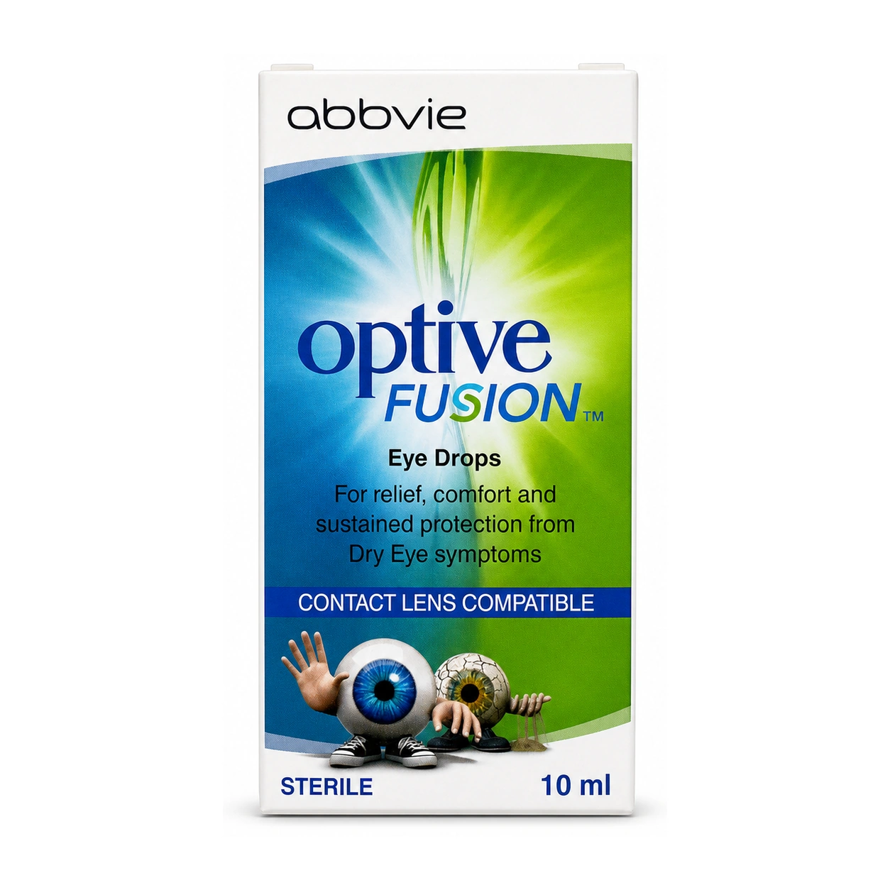 Optive Fusion Lubricant Eye Drops 10 ml