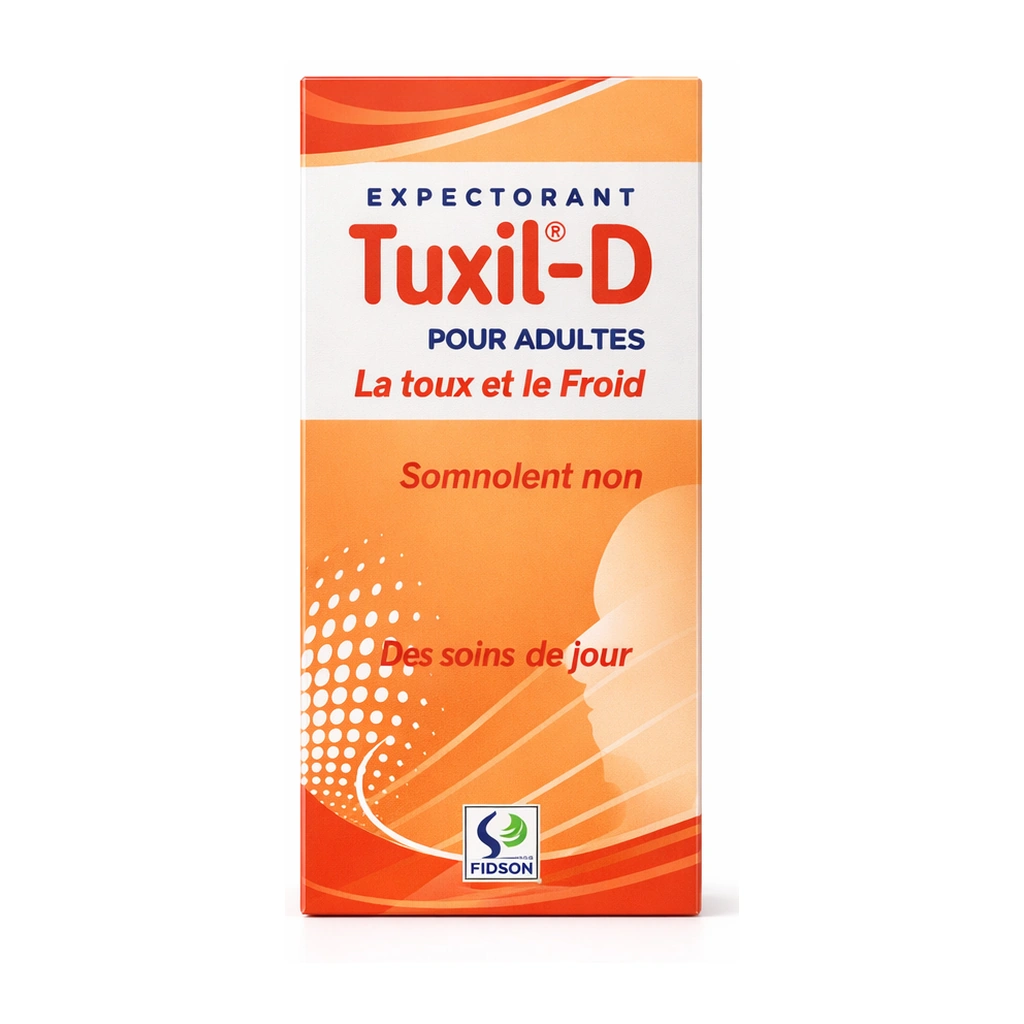 Fidson Tuxil-D Expectorant Syrup for Adults 100 ml