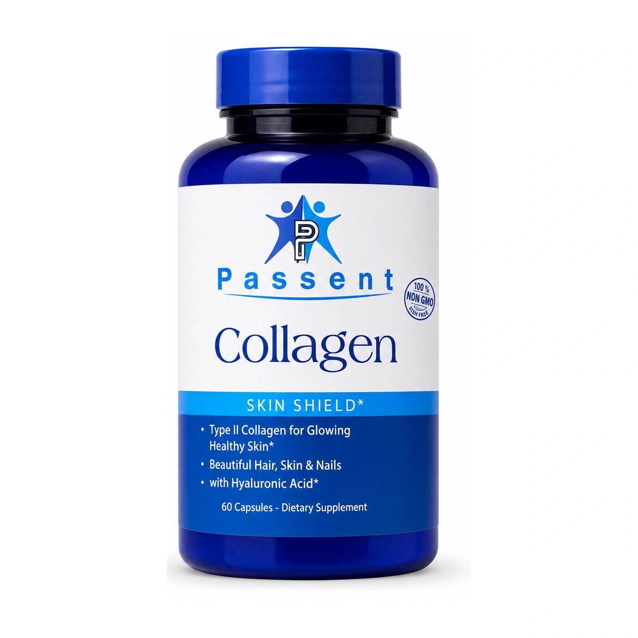 Passent Collagen Skin Shield Dietary Supplement x 60 Capsules