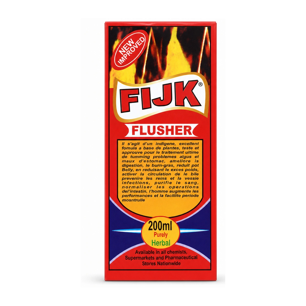 FIJK Flusher Herbal Liquid 200 ml