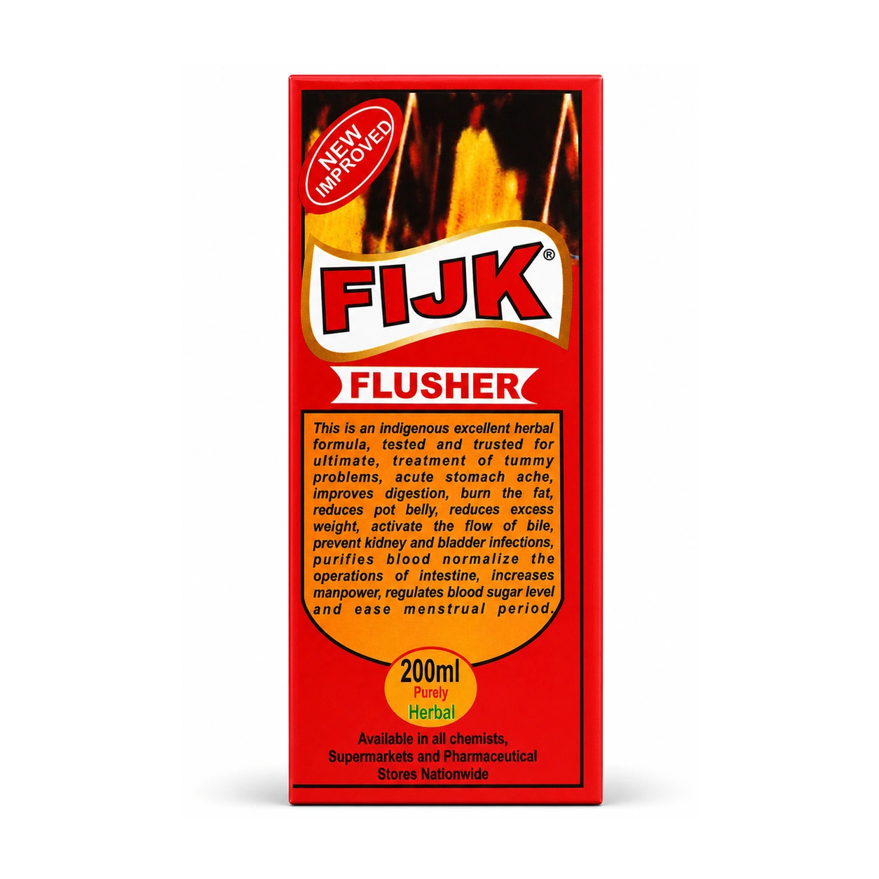 FIJK Flusher Herbal Liquid 200 ml