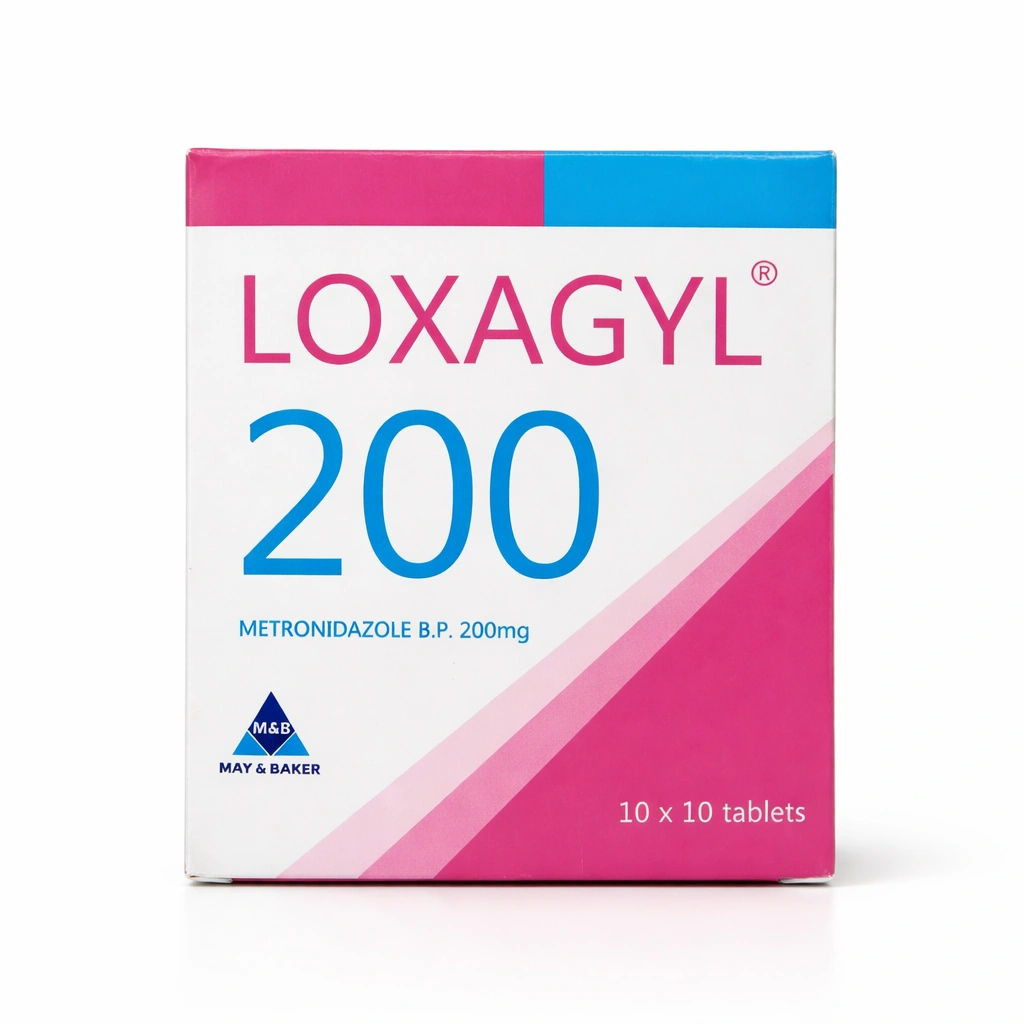 Loxagyl Metronidazole B.P. 200 mg Tablets x 100 Tablets