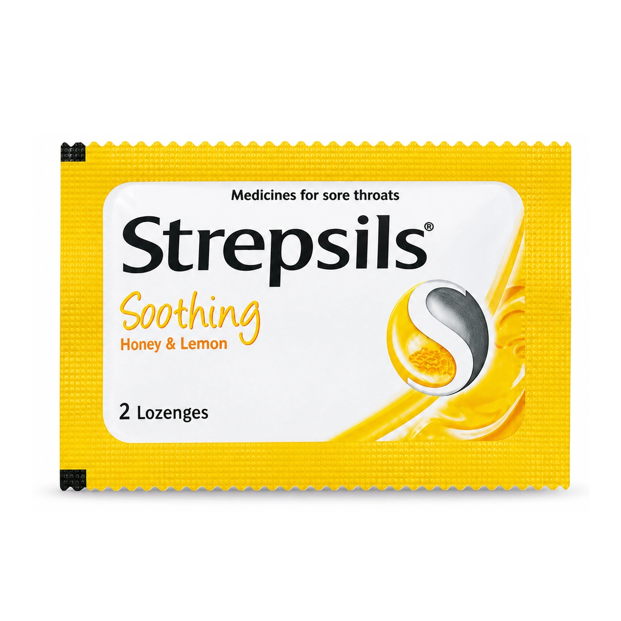 Strepsils Soothing Honey & Lemon Amylmetacresol 0.6 mg + 2,4-Dichlorobenzyl Alcohol 1.2 mg Lozenges x 2 lozenges