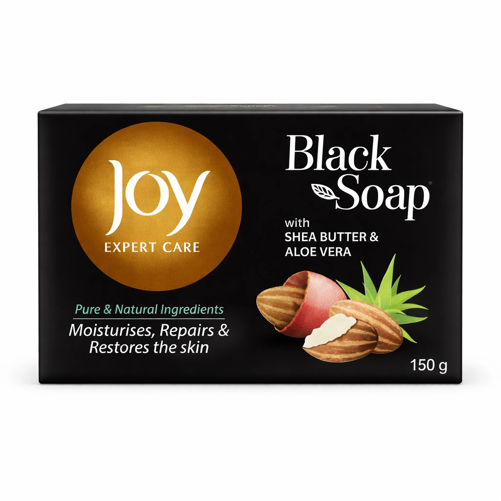 Joy Expert Care Black Soap with Shea Butter & Aloe Vera 150 g
