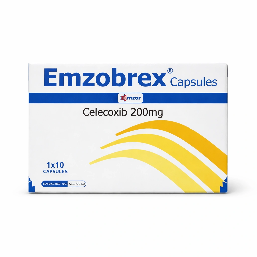 Emzobrex Celecoxib Capsules 200 mg x 10 Capsules