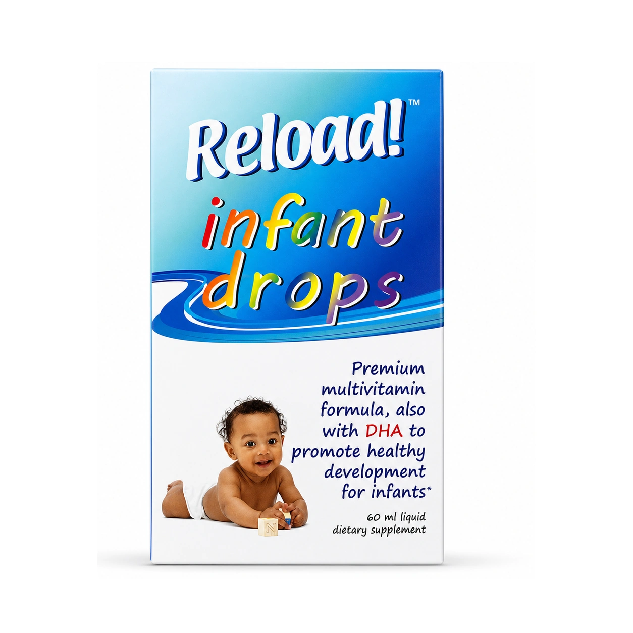 Reload Infant Drops with DHA Multivitamin Liquid 60 ml
