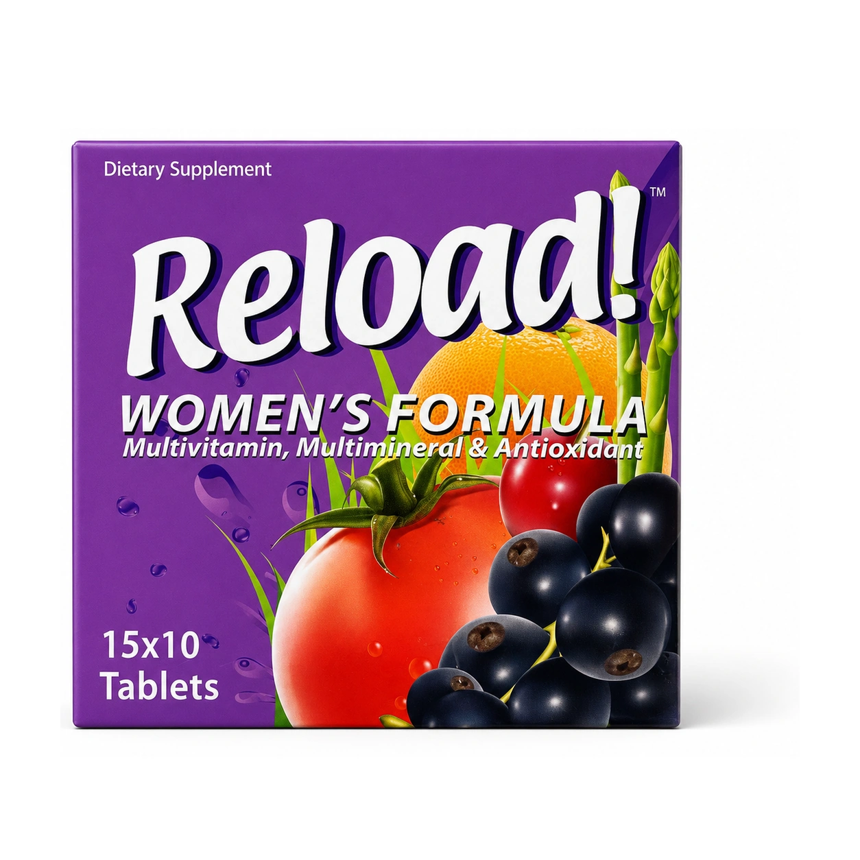 Reload Women's Formula Multivitamin, Multimineral & Antioxidant x 150 Tablets