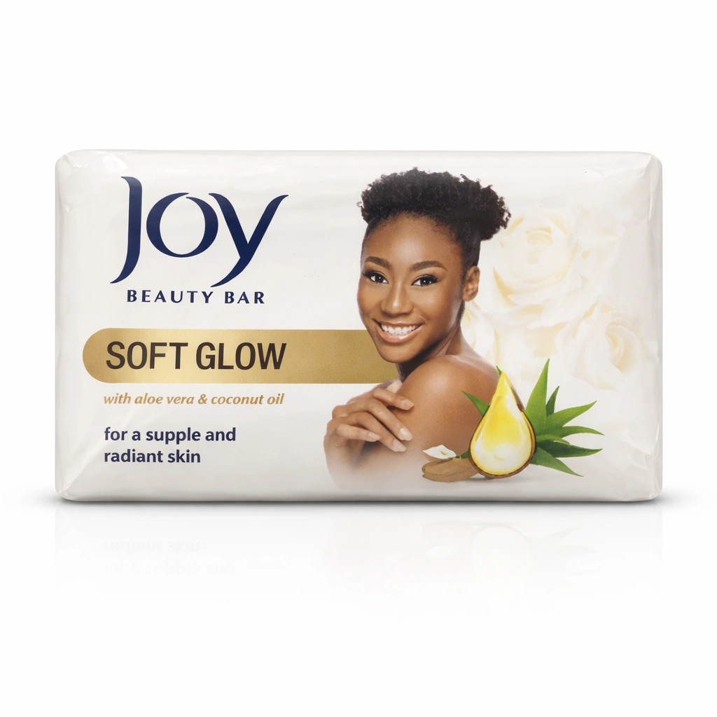 Joy Beauty Bar Soft Glow with Aloe Vera & Coconut Oil 65 g