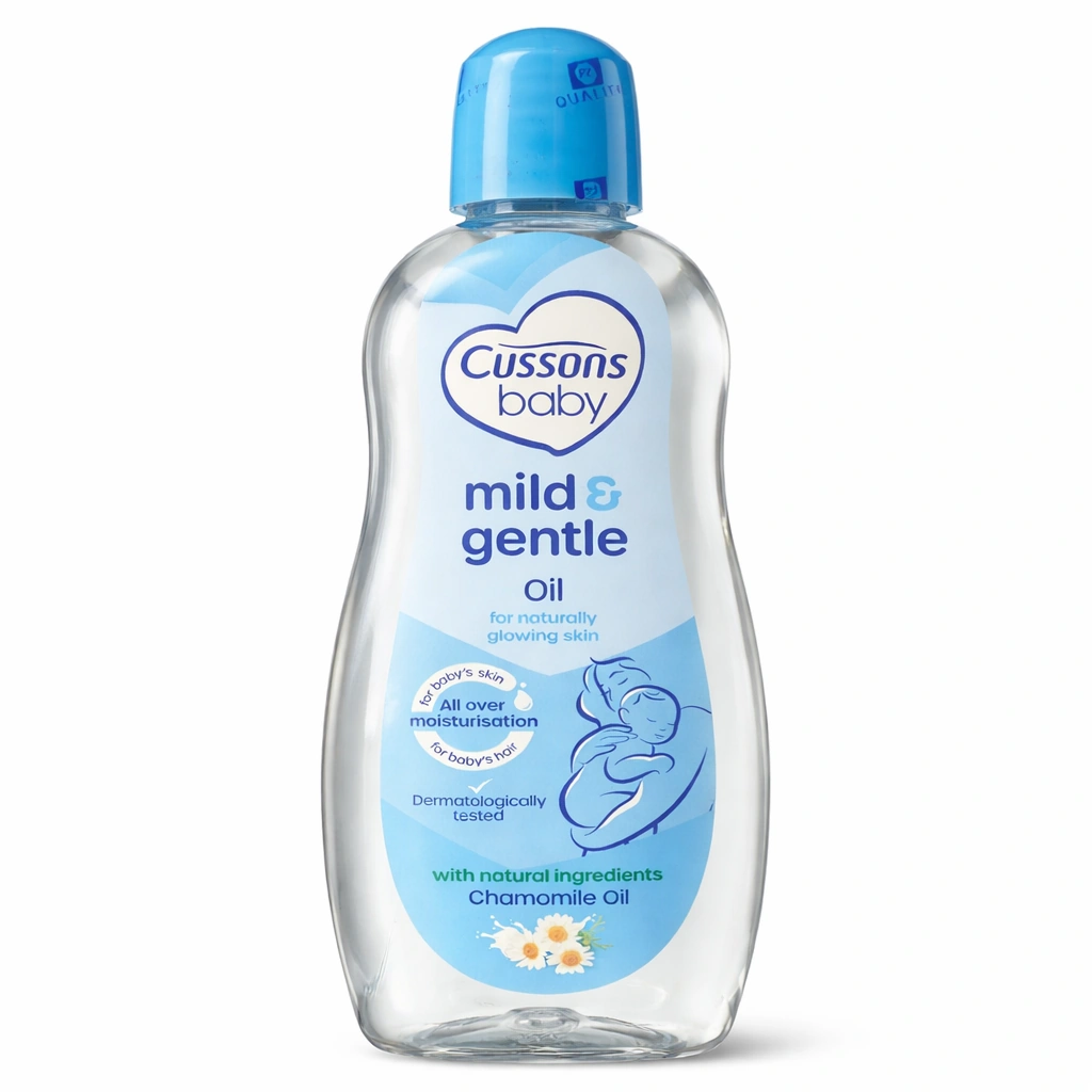 Cussons Baby Mild & Gentle Baby Oil (Chamomile Oil) 200 ml