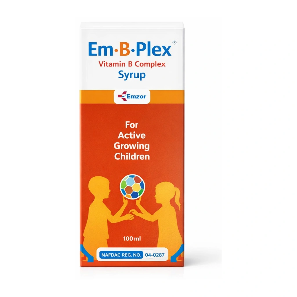 Em-B-Plex Vitamin B-Complex Syrup 100 ml
