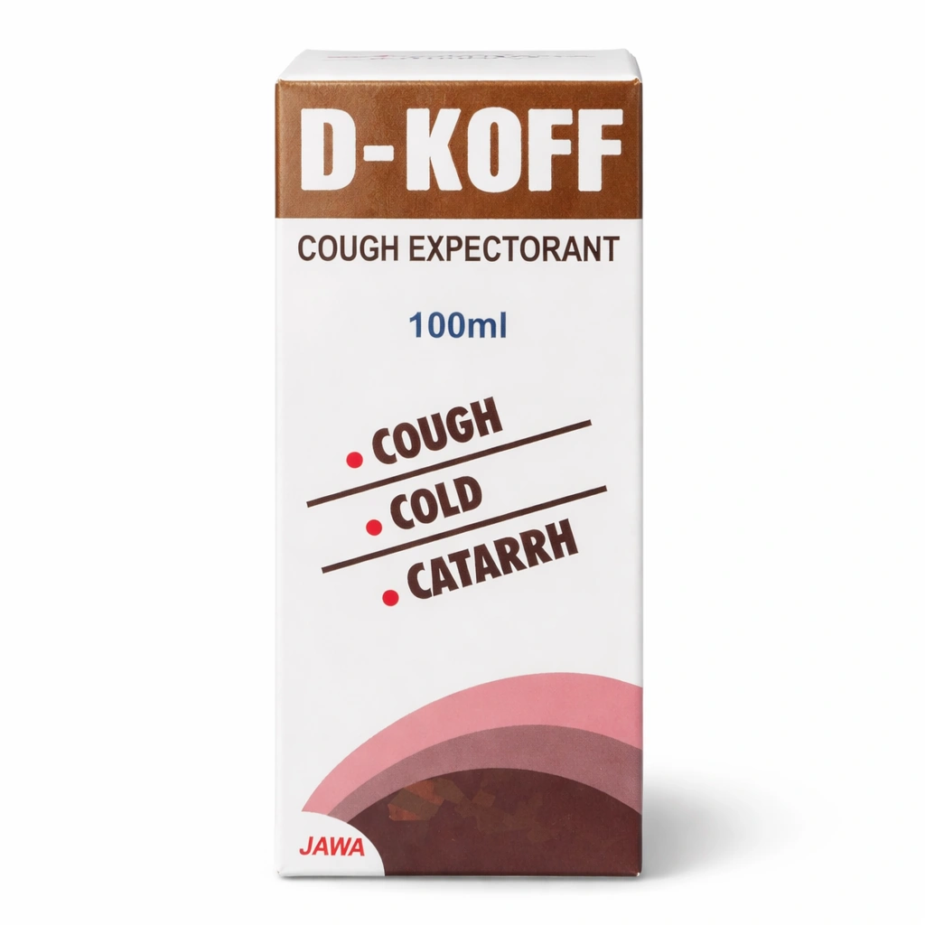 Jawa D-KOFF Expectorant Syrup 100 ml