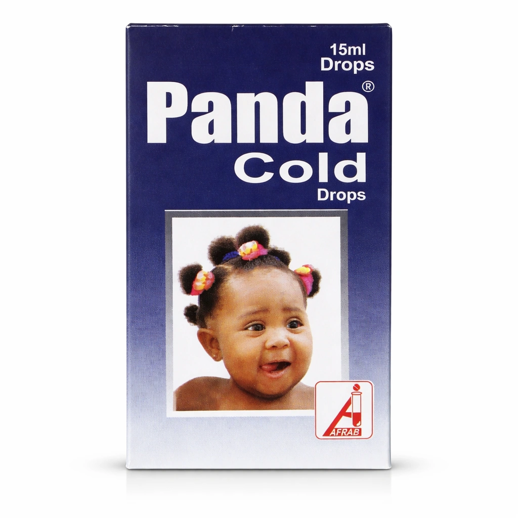 Panda Cold Oral Drops 100 mg/ml + 9.38 mg/ml + 1 mg/ml 15 ml