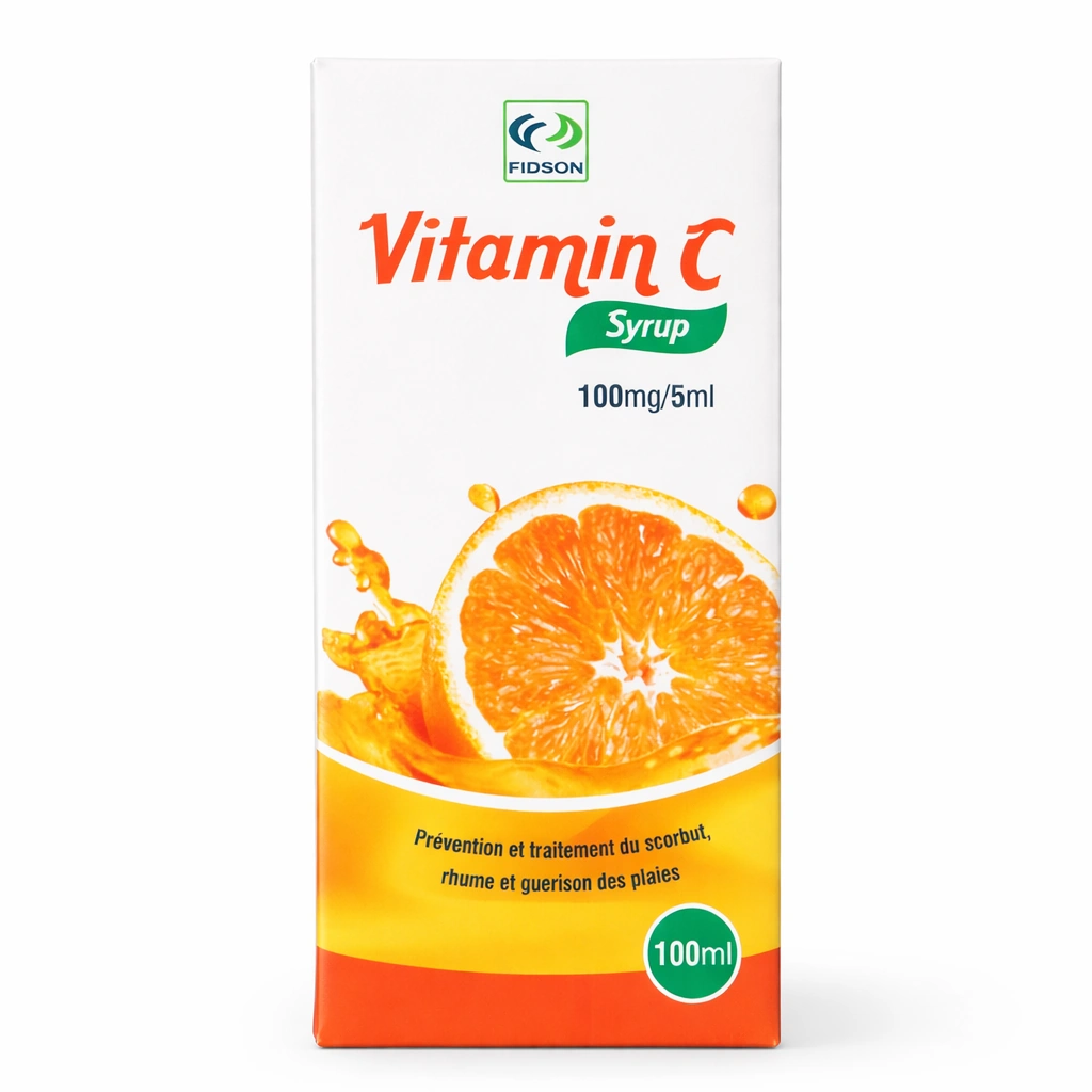 Fidson Vitamin C Syrup 100 mg/5 ml 100 ml