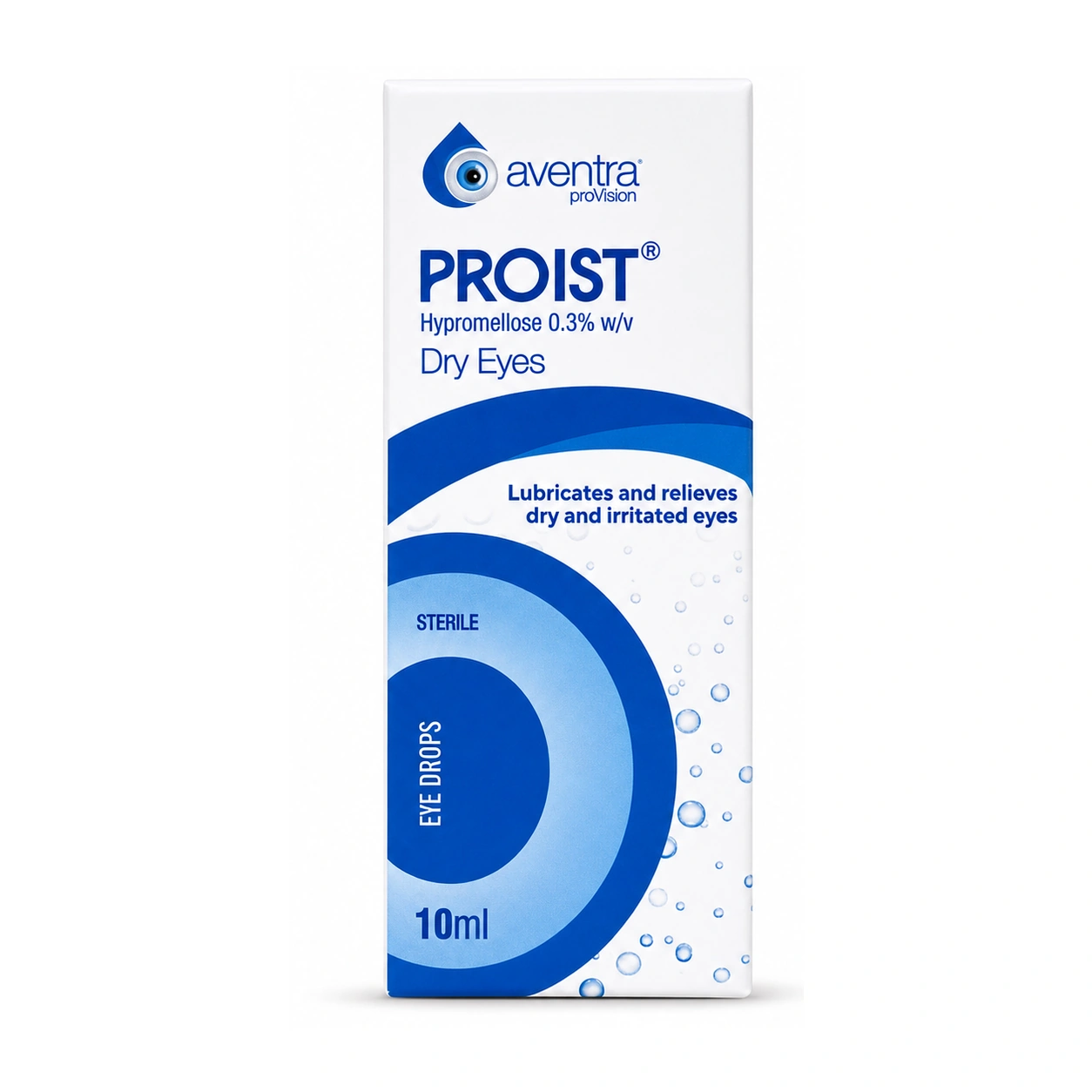 Aventra Proist Hypromellose 0.3% w/v Eye Drops 10 ml
