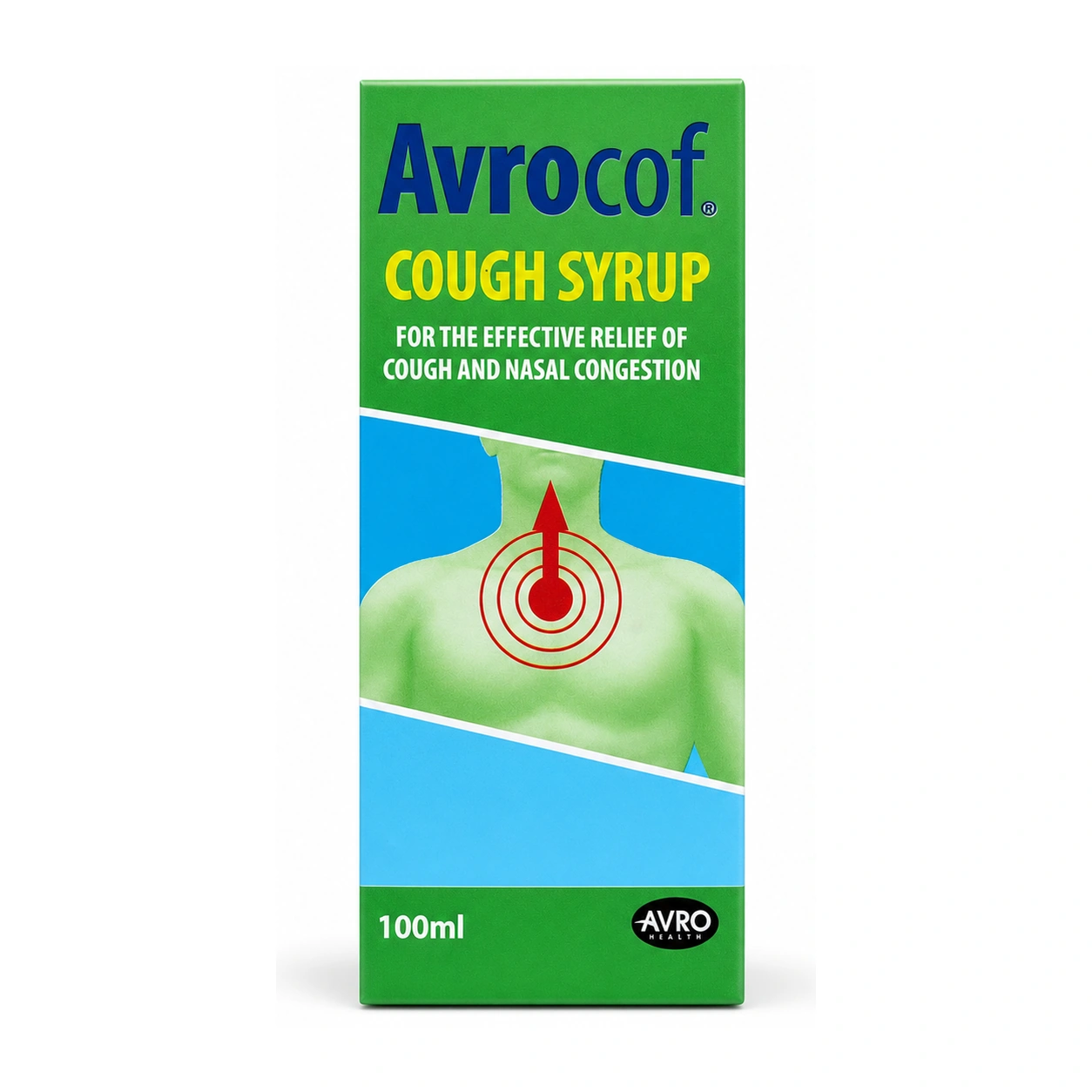 Avrocof Adult Cough Syrup 100 ml