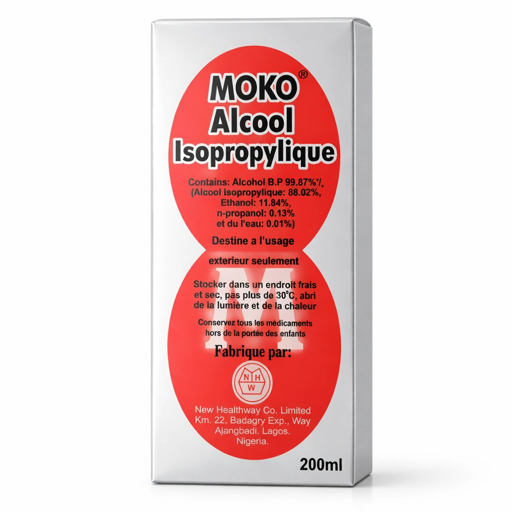 Moko Isopropyl Alcohol Methylated Spirit 200 ml