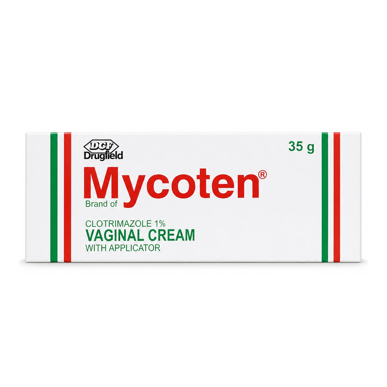 Drugfield Mycoten Clotrimazole 1% Vaginal Cream 35 g