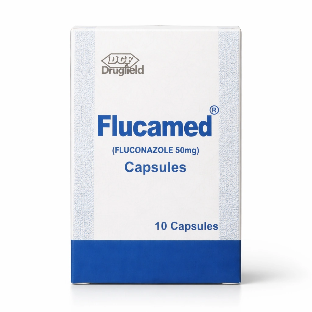 Flucamed Fluconazole Capsules 50 mg x 10 Capsules