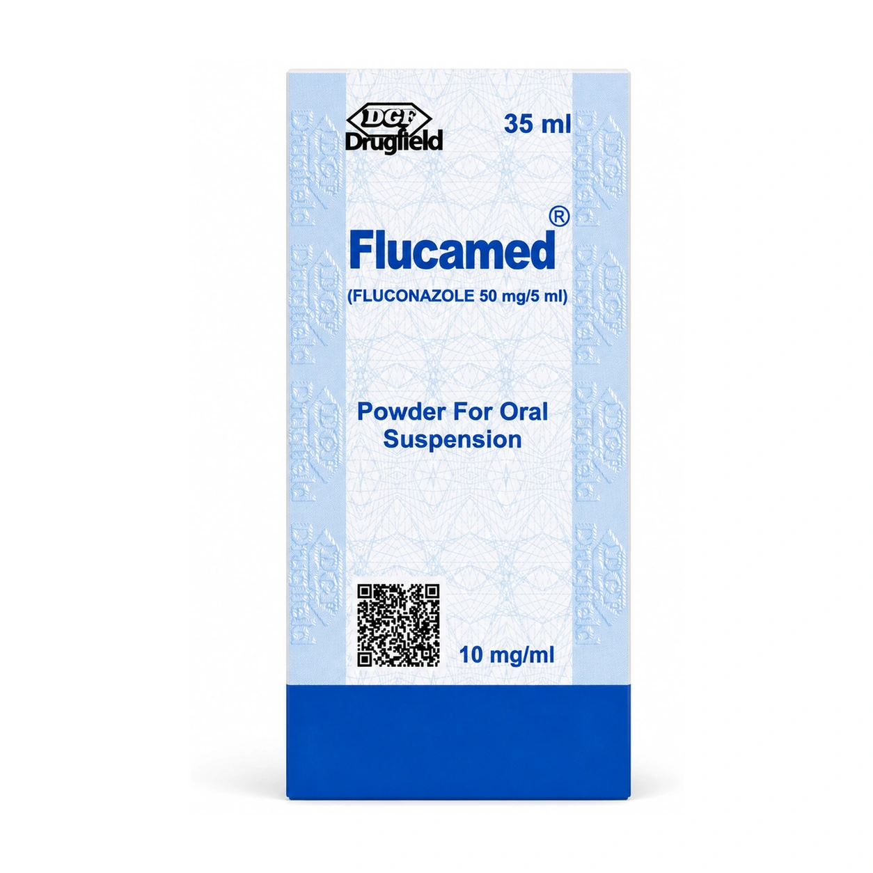 Drugfield Flucamed Fluconazole 50 mg/5 ml Powder for Oral Suspension 35 ml