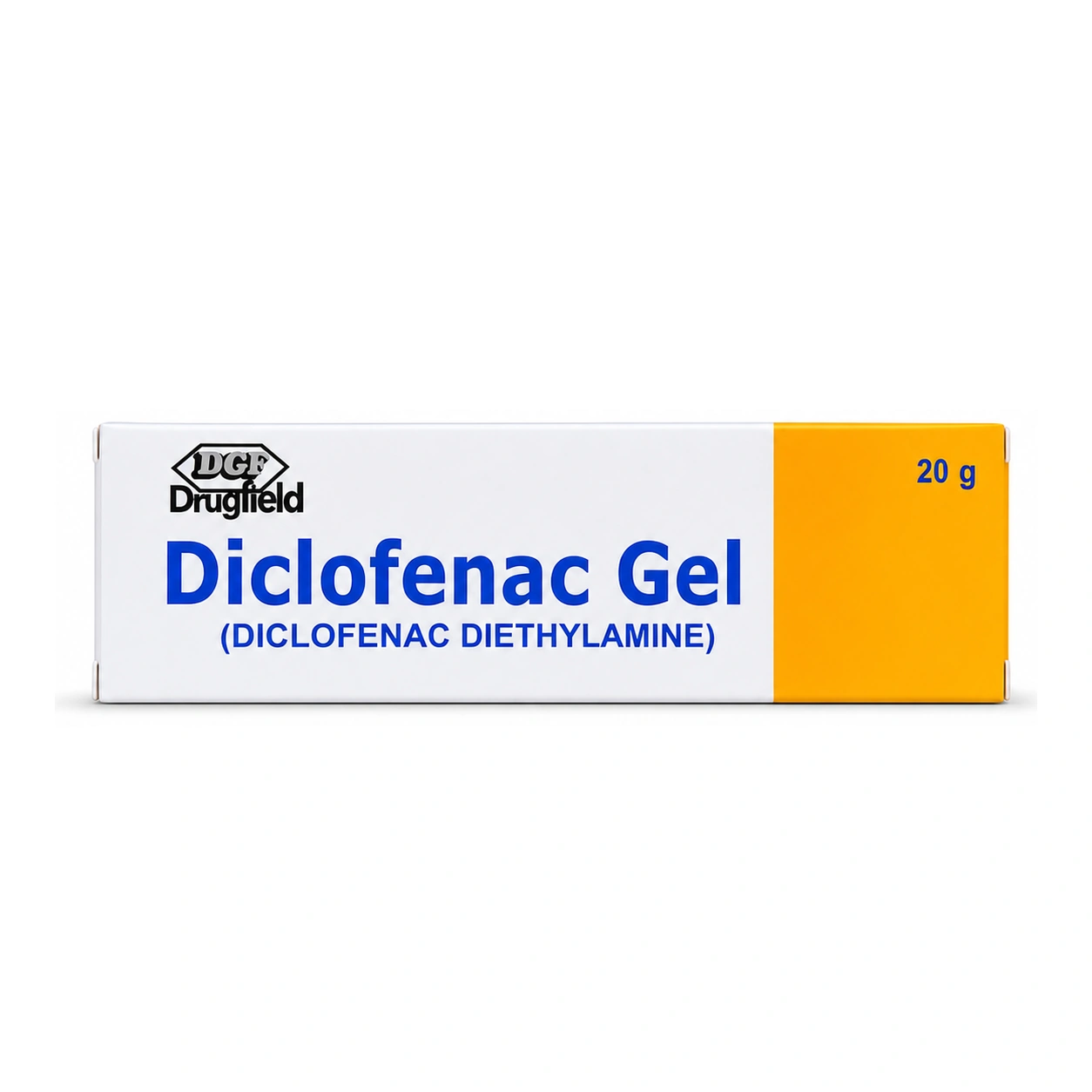 Drugfield Diclofenac Diethylamine Gel 1% w/w 20 g
