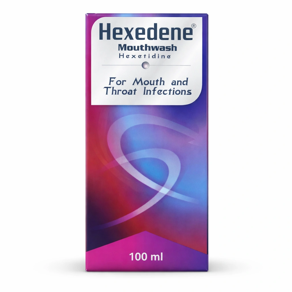 Hexedene Hexetidine Mouthwash 0.1% 100 ml