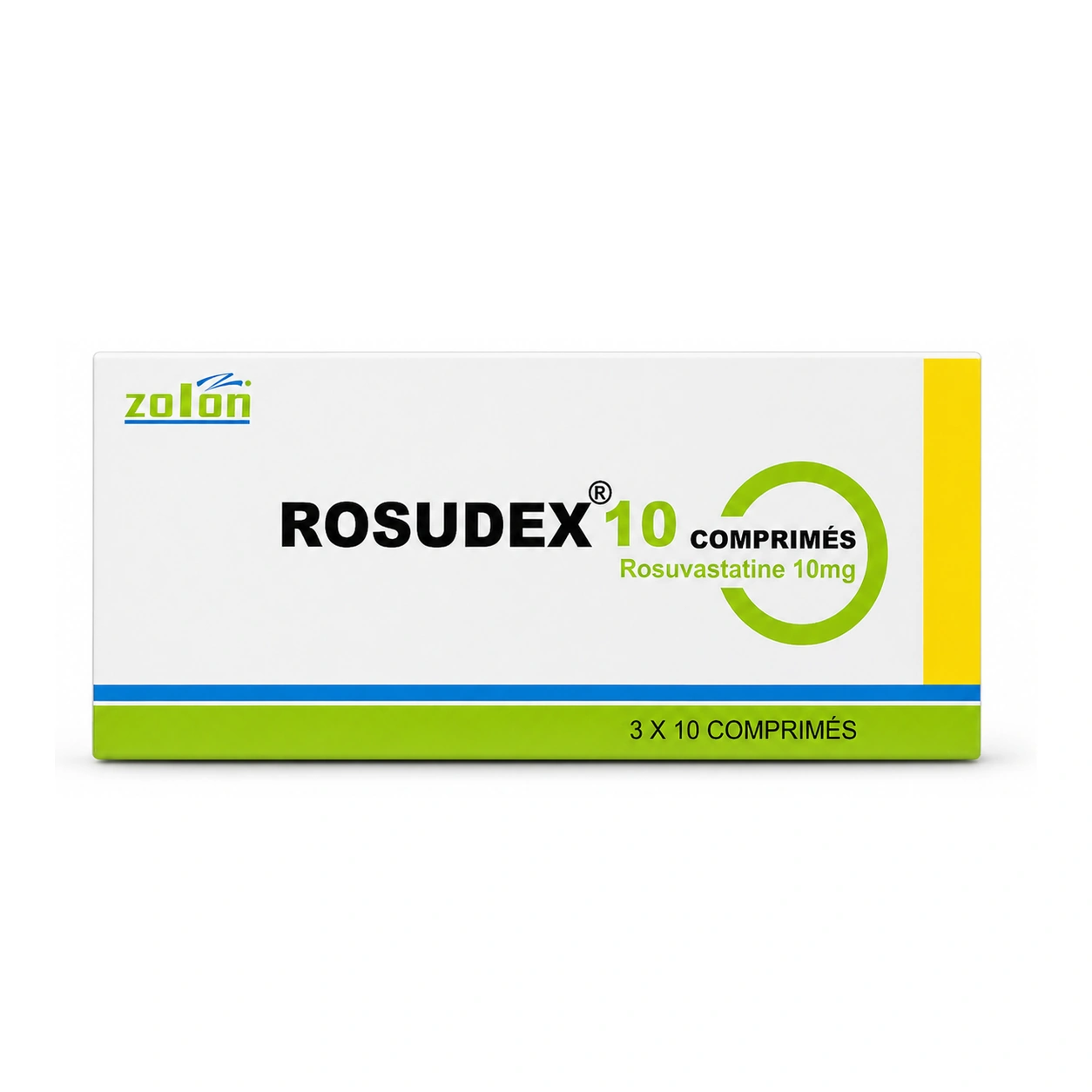Rosudex Rosuvastatin Film-Coated Tablets 10 mg x 30 Tablets