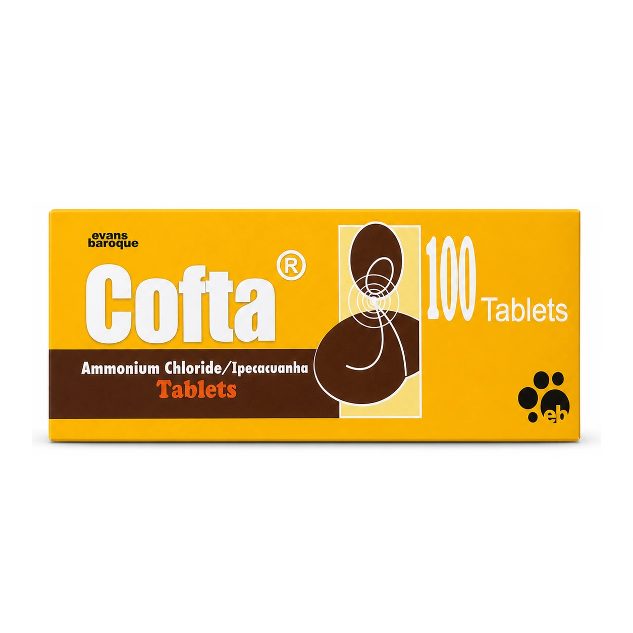 Evans Baroque Cofta Ammonium Chloride/Ipecacuanha Tablets x 100 Tablets