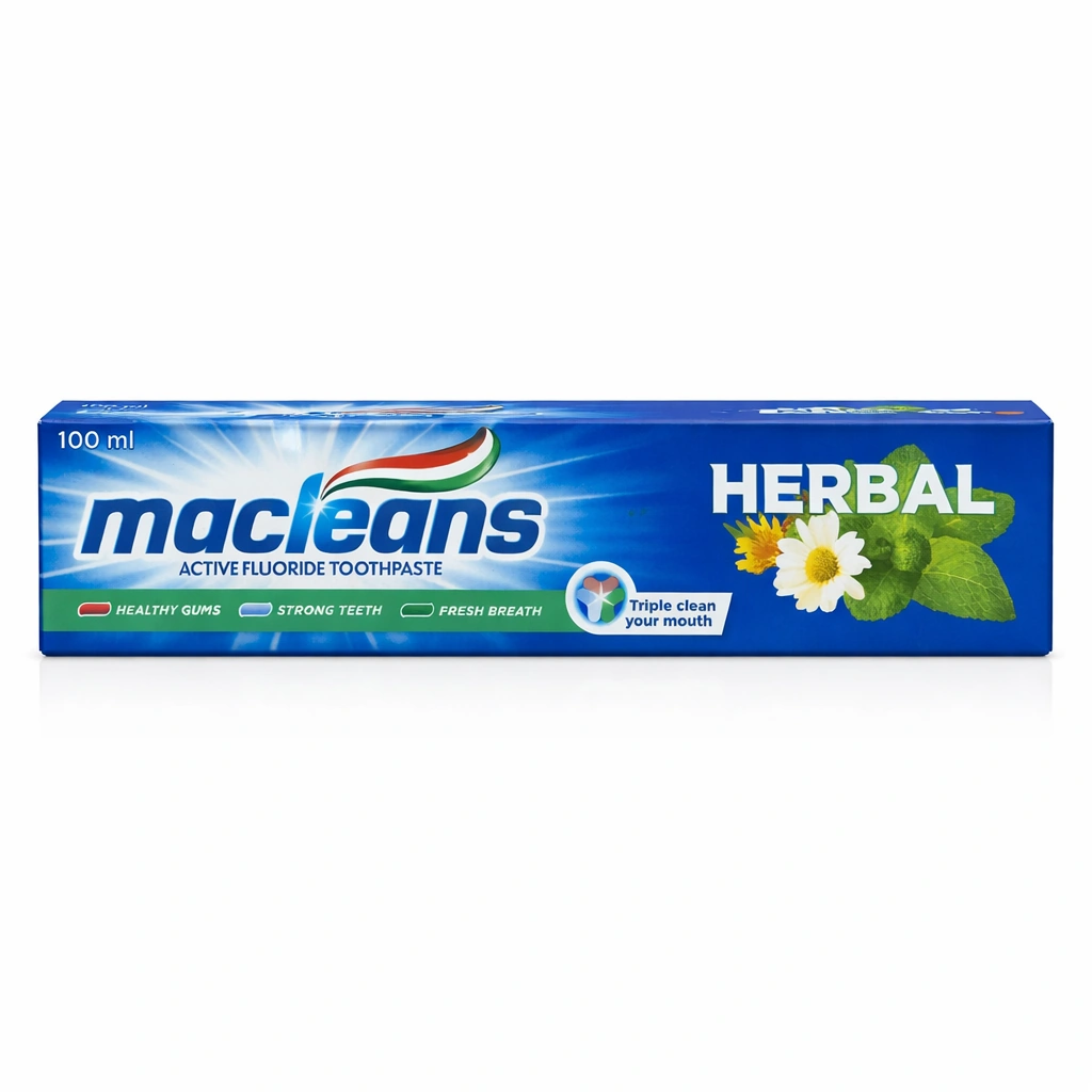 Macleans Herbal Active Fluoride Toothpaste 100 ml