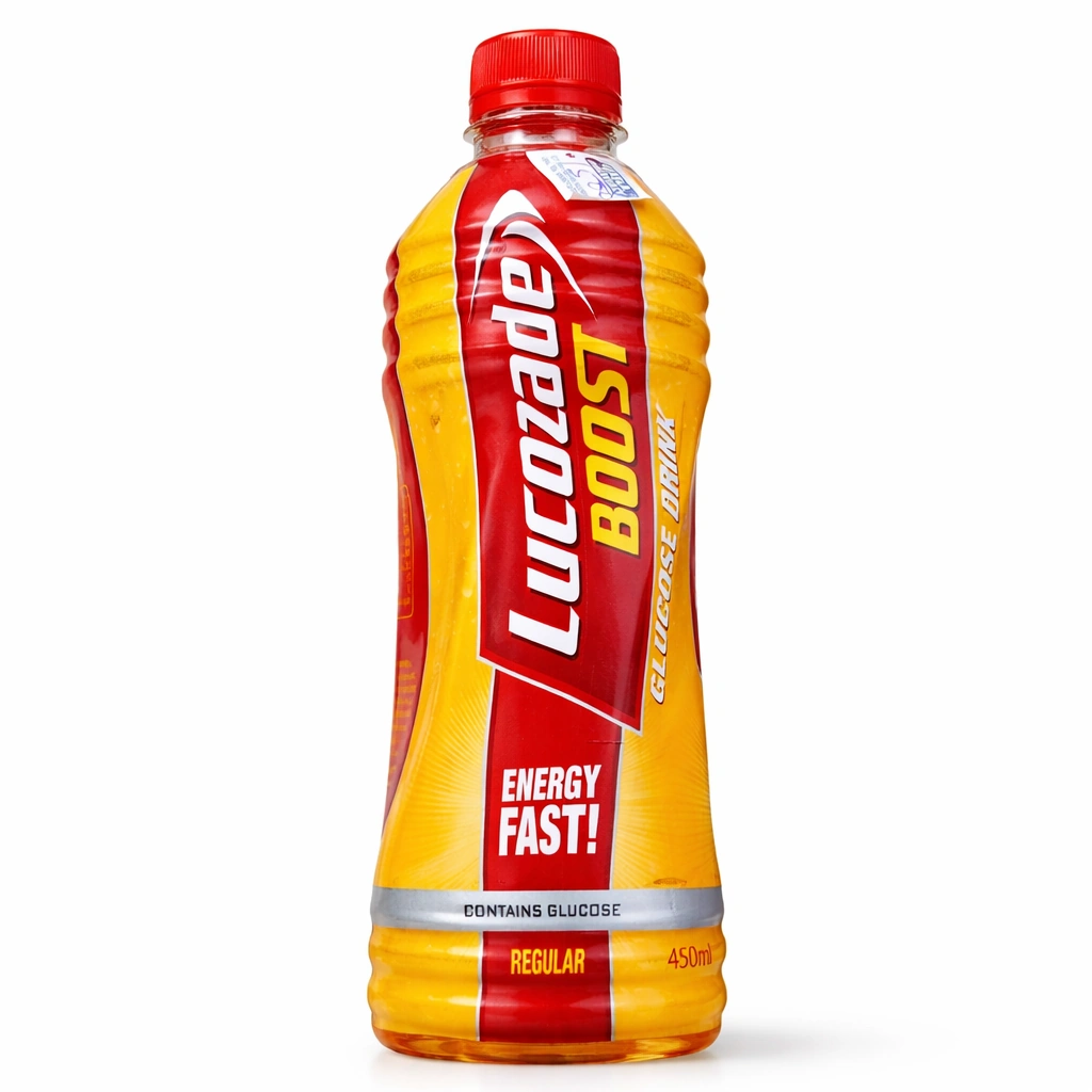 Lucozade Boost Glucose Energy Drink Orange 450 ml Syrup