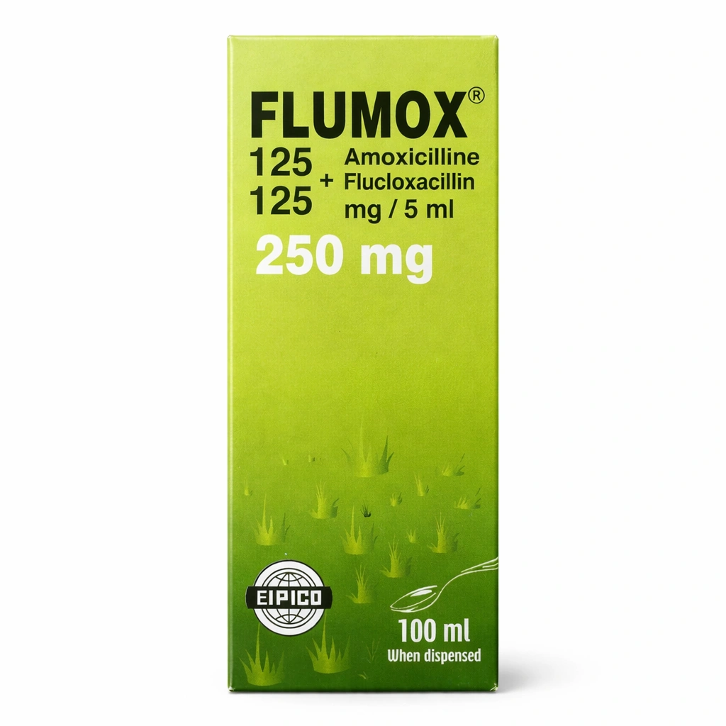 Flumox 250 mg Powder for Oral Suspension 100 ml