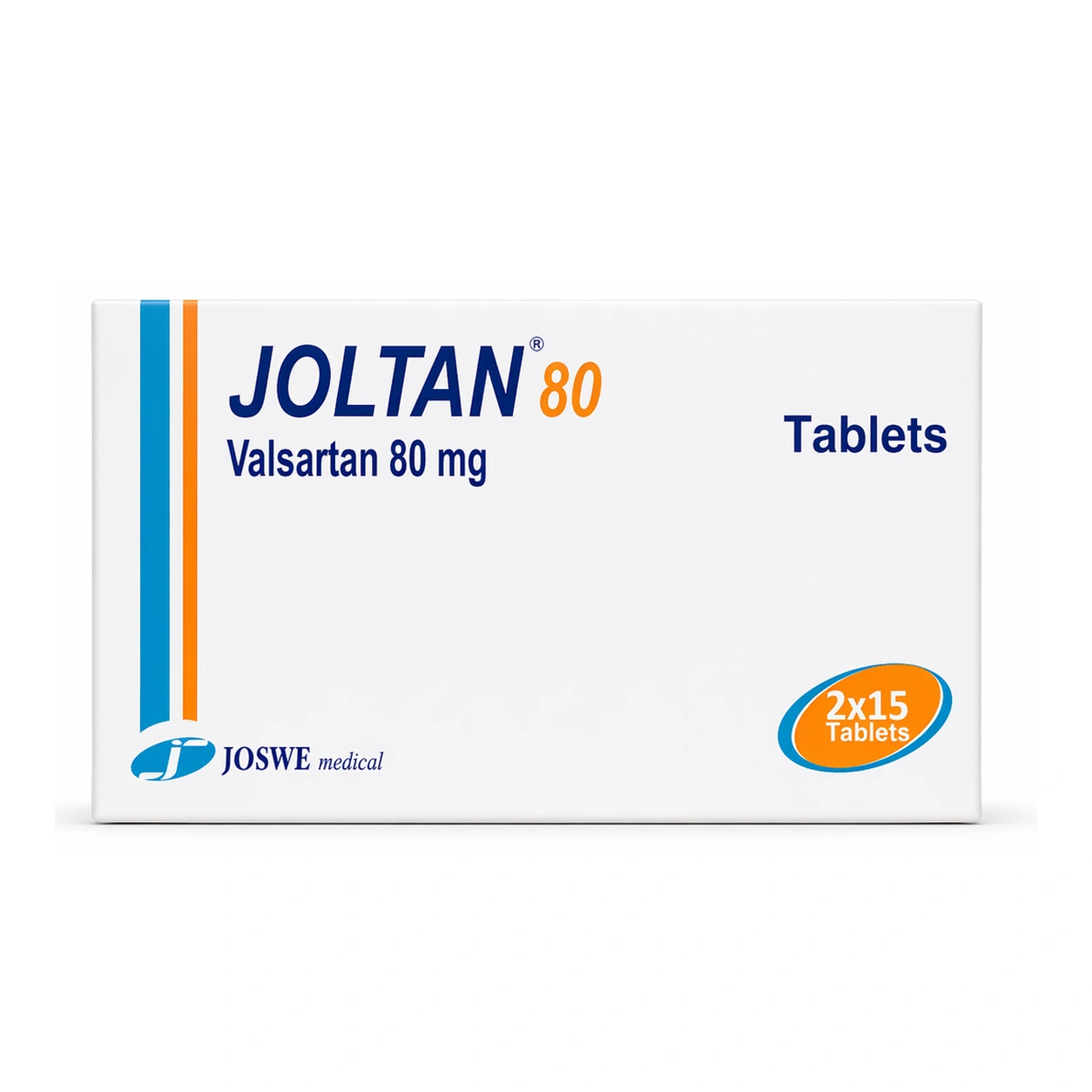 Joltan Valsartan 80 mg Tablets x 30 Tablets