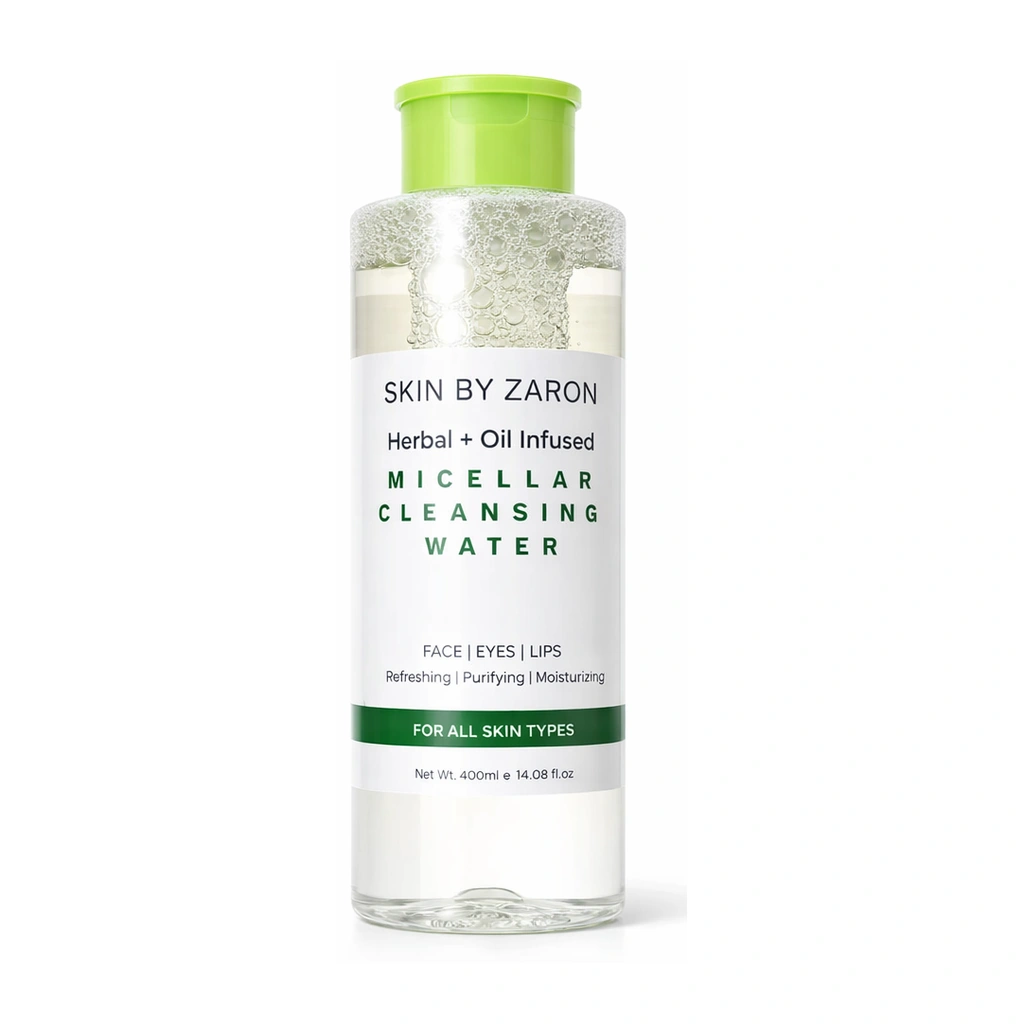 Skin by Zaron Herbal + Oil Infused Micellar Cleansing Water 400 ml