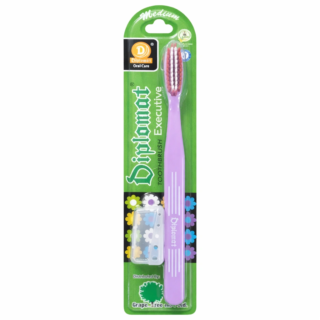 Diplomat Executive Medium Toothbrush x 1 toothbrush