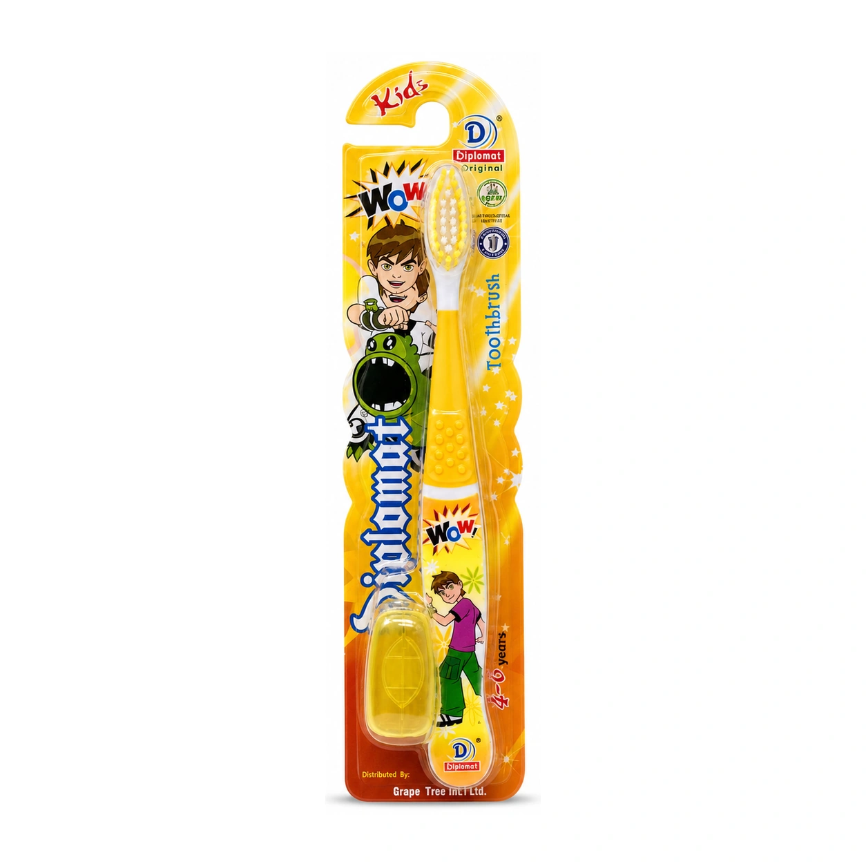 Diplomat Original Kids Toothbrush 4-6 Years x 1 Toothbrush