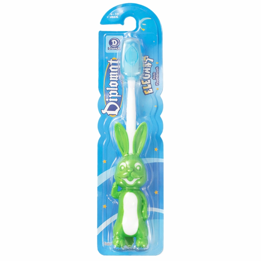 Diplomat Happy Rabbit Elegant Kids Toothbrush x 1 Toothbrush