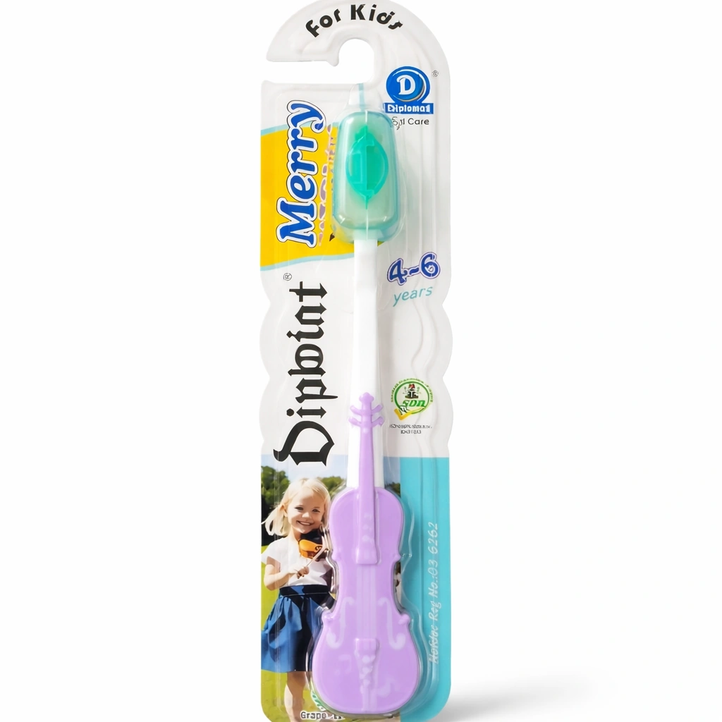 Diplomat Merry For Kids Toothbrush 4-6 years x 1 Toothbrush