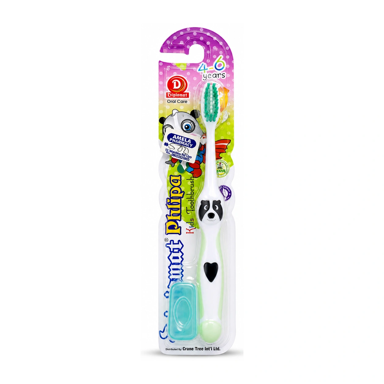 Diplomat Kids Toothbrush 4-6 Years x 1 Toothbrush