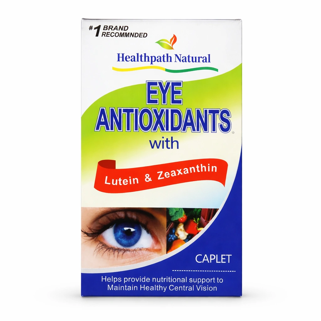 Healthpath Natural Eye Antioxidants with Lutein & Zeaxanthin Caplets
