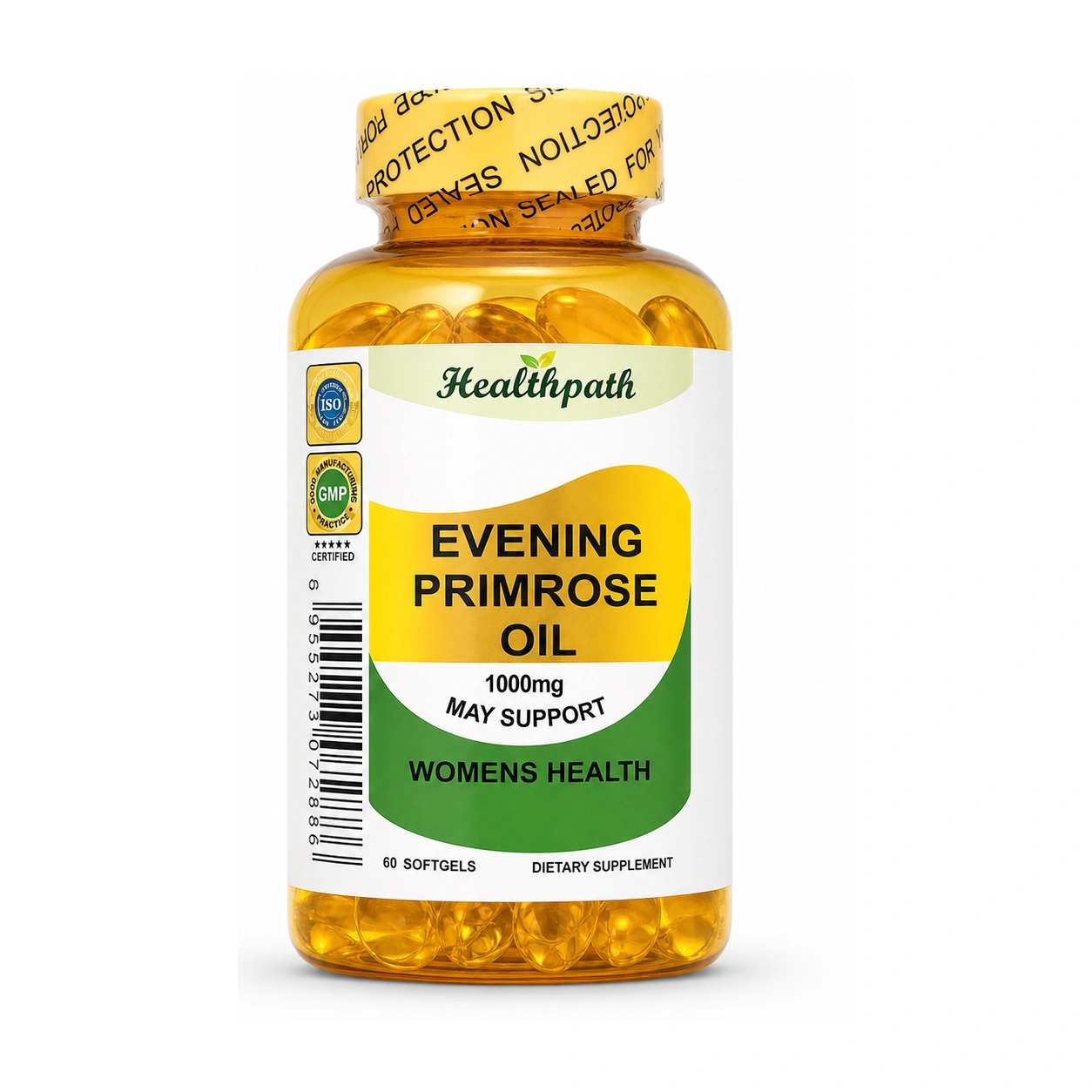 Healthpath Evening Primrose Oil 1000 mg Softgels x 60 Softgels