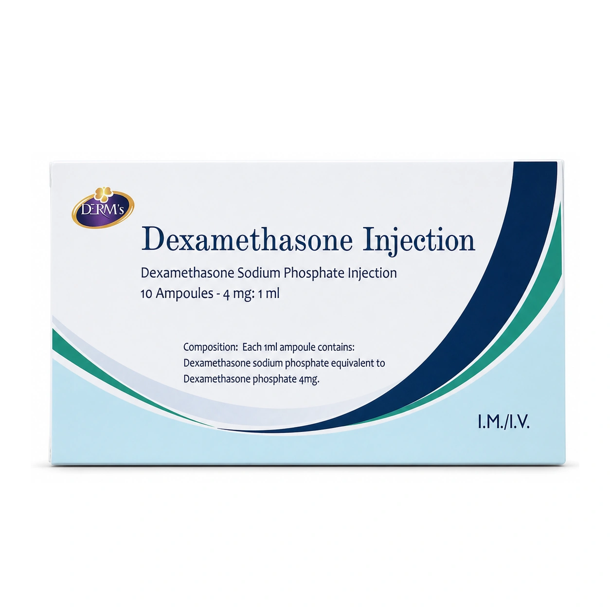 DRM's Dexamethasone Sodium Phosphate Injection 4 mg/1 ml x 10 ampoules