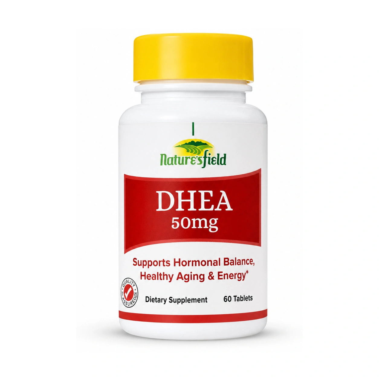 Nature's Field DHEA Dehydroepiandrosterone 50 mg Tablets x 60 Tablets